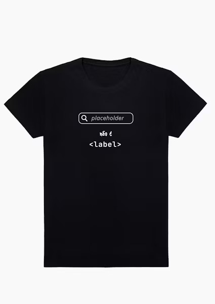 Galeria de imagens com 3 canecas e 3 blusas com o tema de acessibilidade