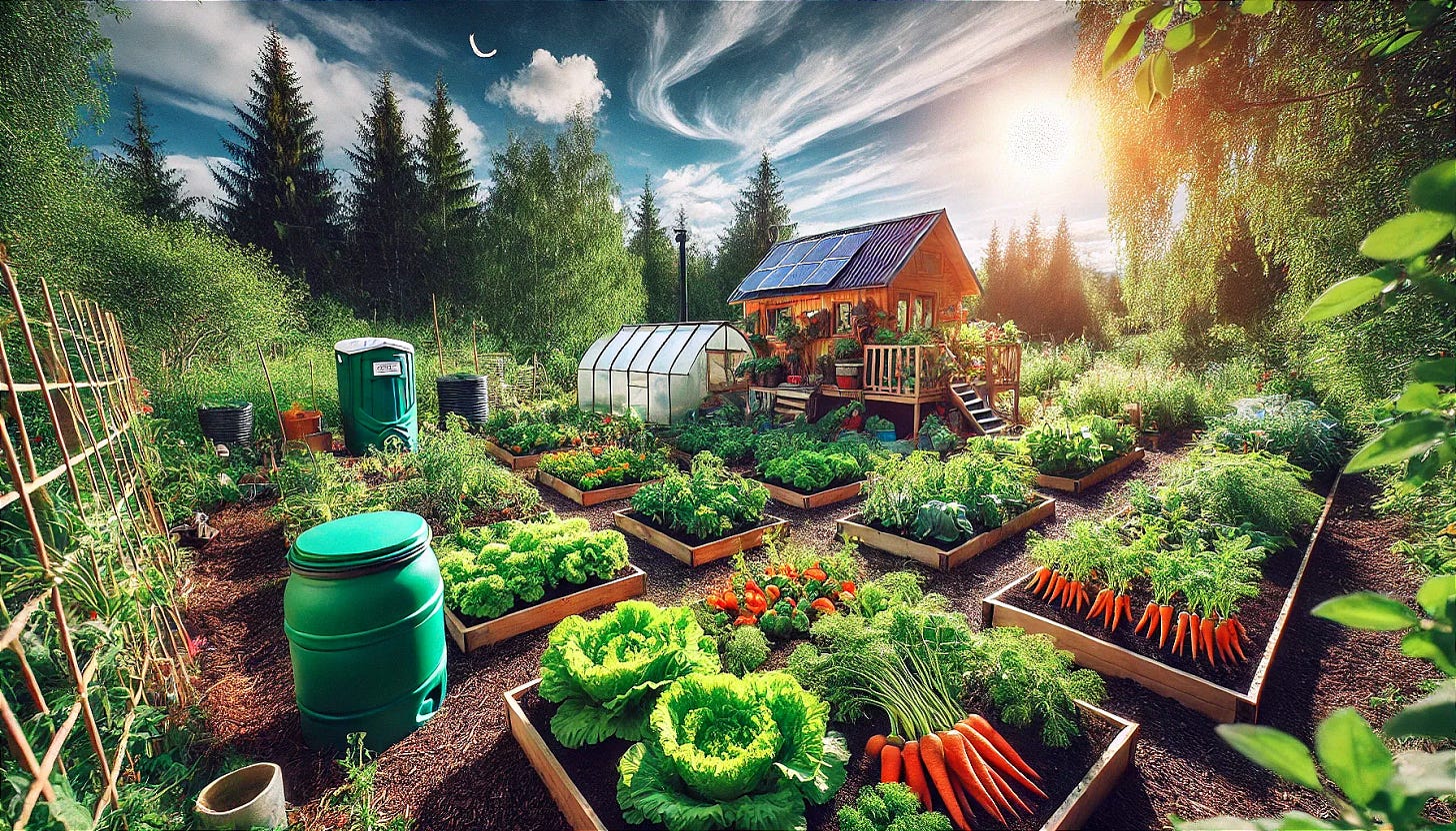 Off-Grid Living Digital Art Collection of Sustainable Homes | Off Grid  Starter