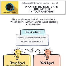Why your interviews don’t sound like senior-level work (even if your job is)