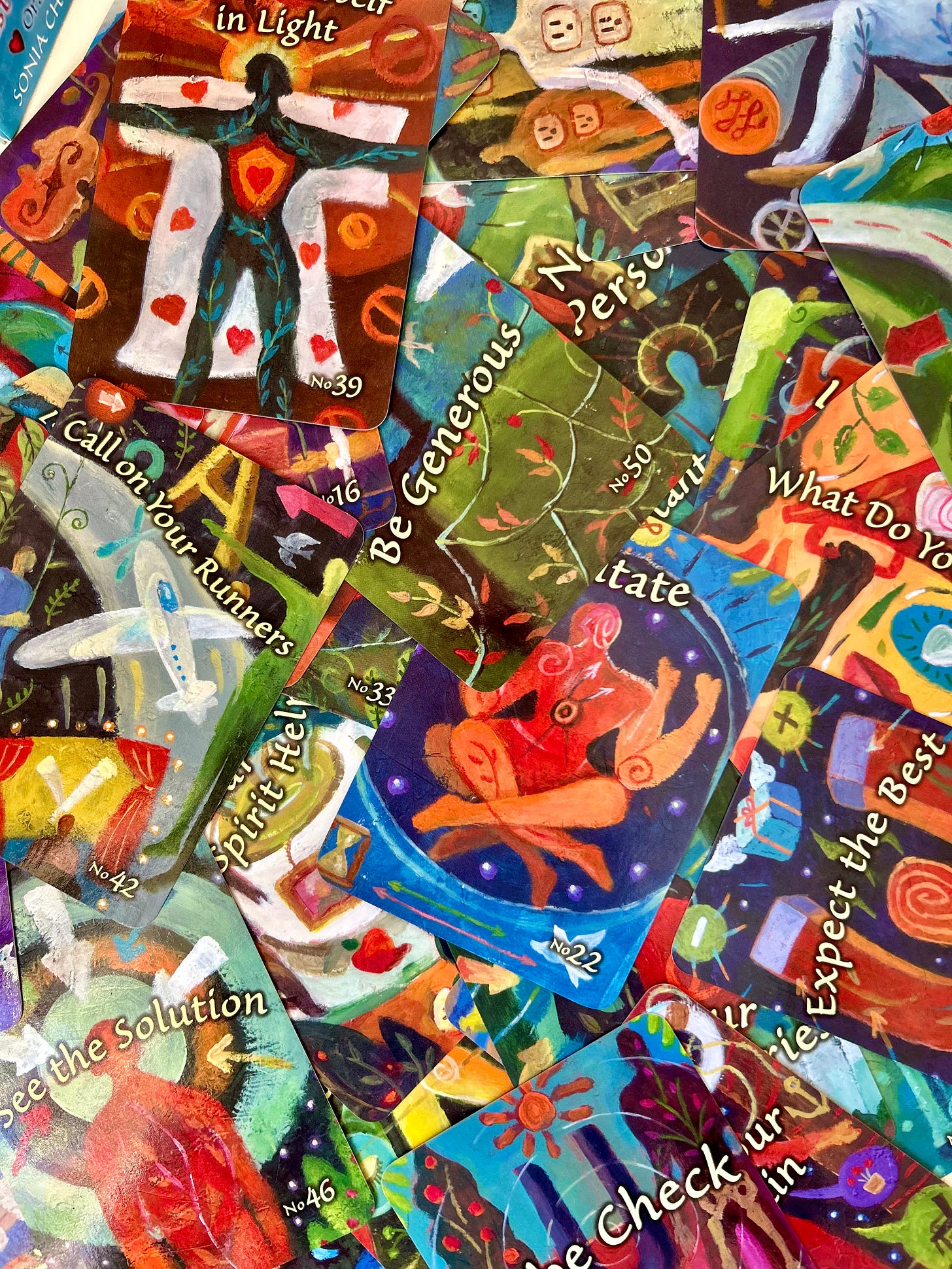 Trust Your Vibes Oracle Cards by Sonia Choquette