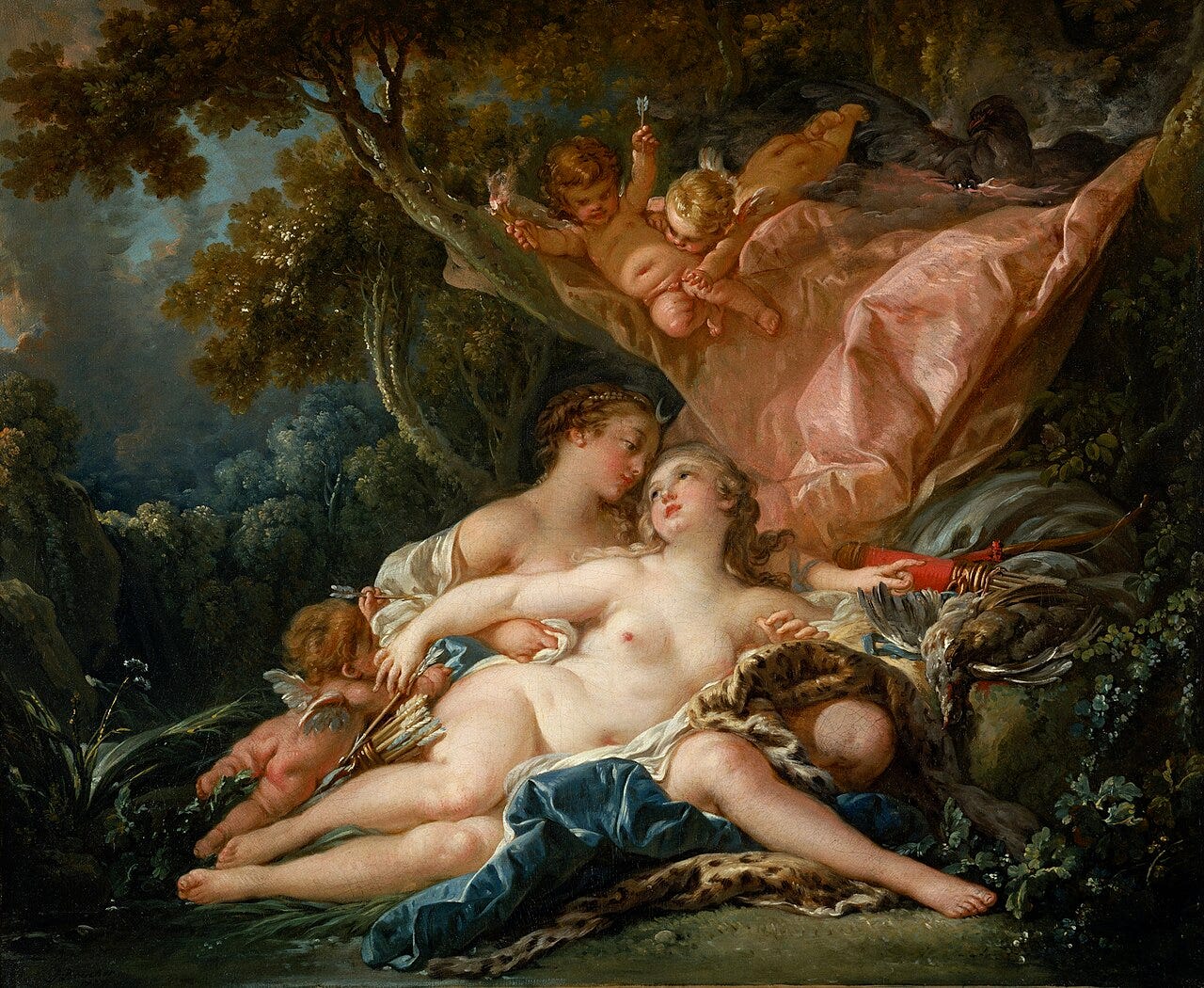 Diana Leaving her Bath by Boucher