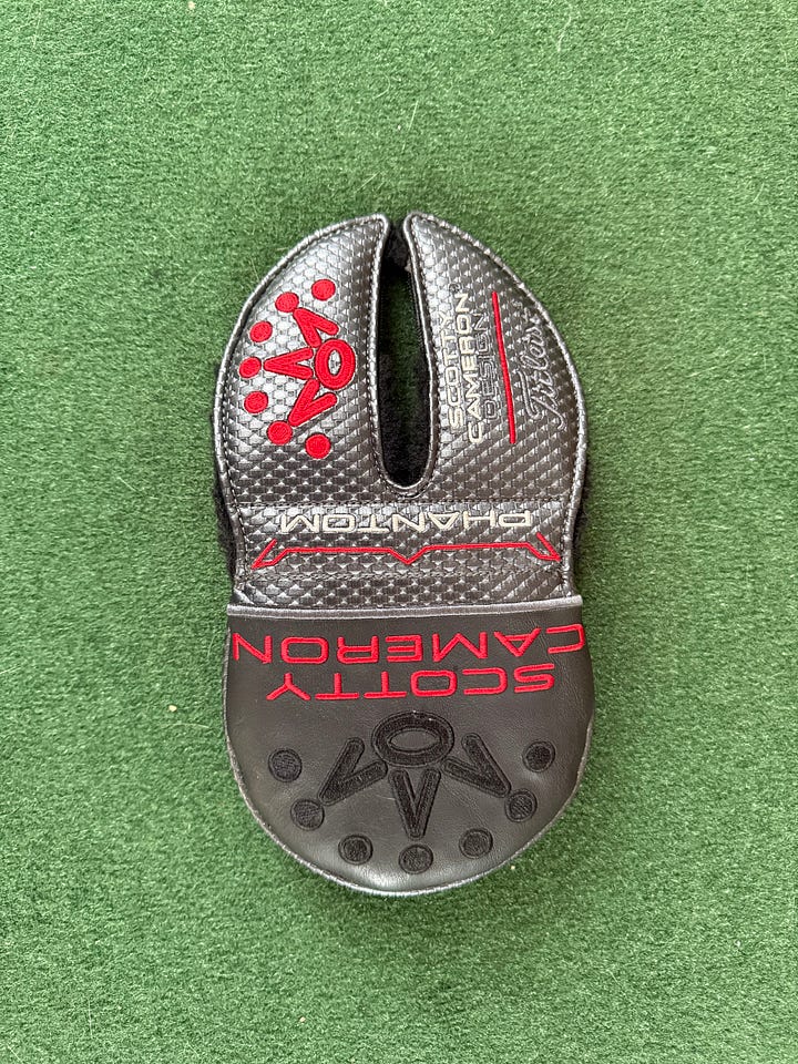 Two photos of the head cover