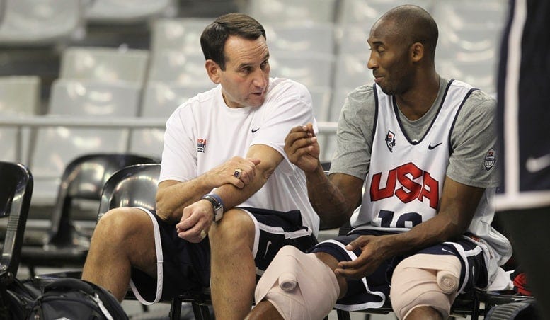 Krzyzewski Recalls Kobe's Impact On USA Basketball | Los Angeles Lakers