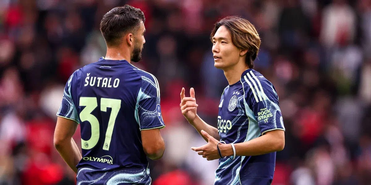 Ajax werkt aan vertrek van Josip Sutalo en Ko Itakura'