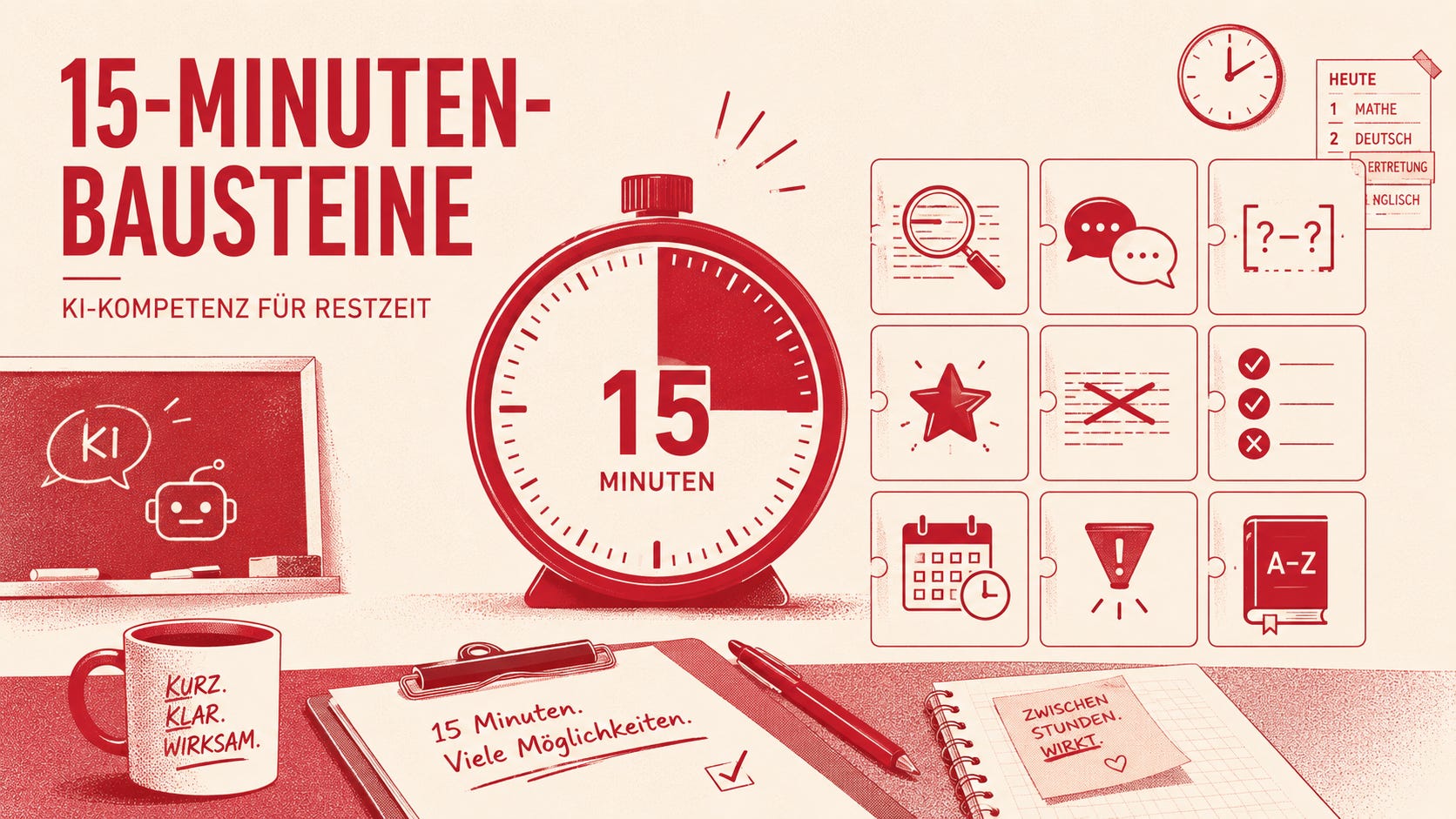 15-Minuten-Bausteine