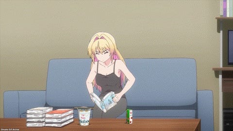 Bukiyou na Senpai — Episode 1 — Azusa Tired of Reading