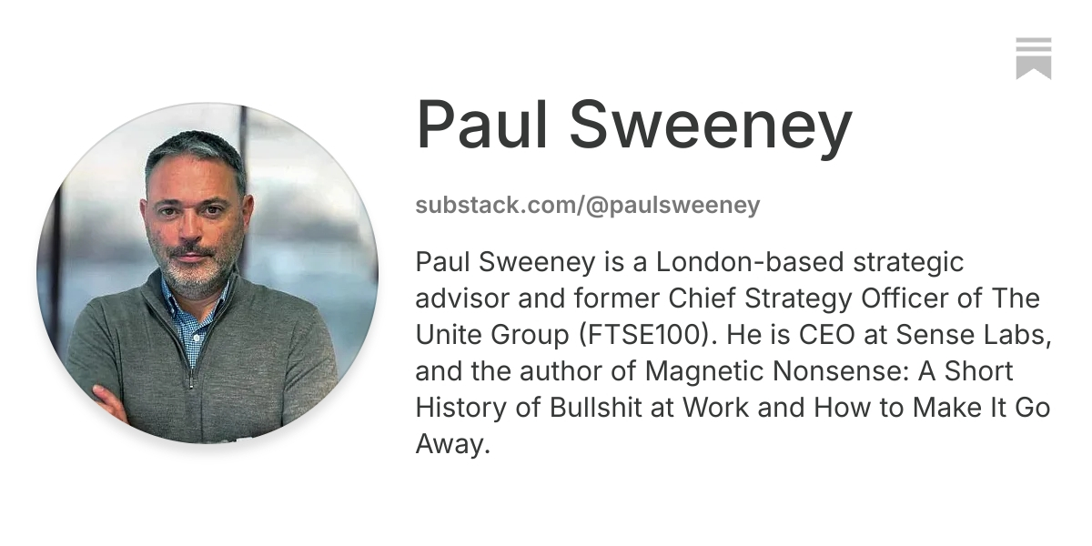 Paul Sweeney | Substack