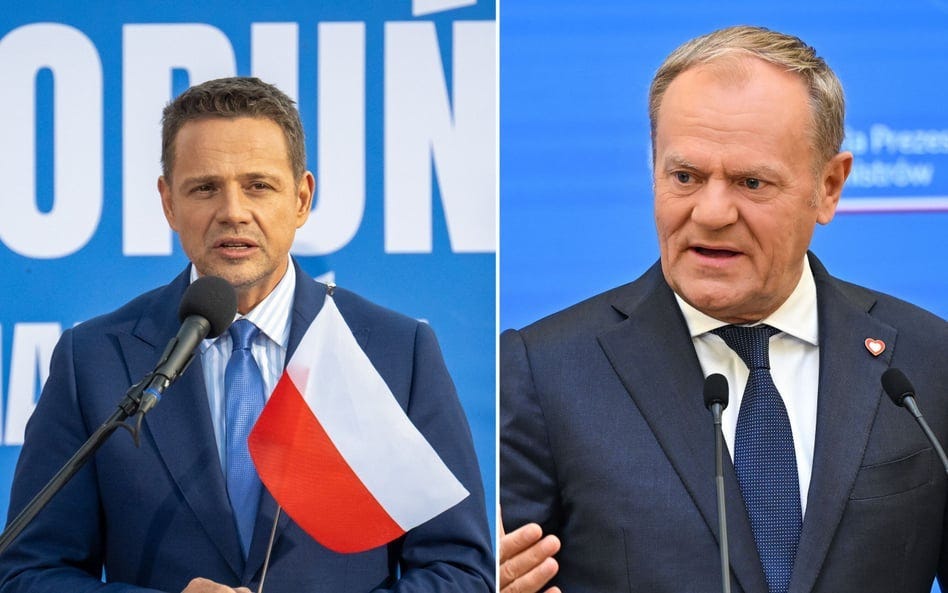 Czy Donald Tusk zaangażuje się w kampanię Rafała Trzaskowskiego? Jest  deklaracja - rp.pl