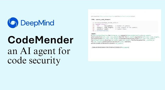 DeepMind Launches CodeMender: A New AI-Powered Agent that Improves Code  Security Automatically - YouTube