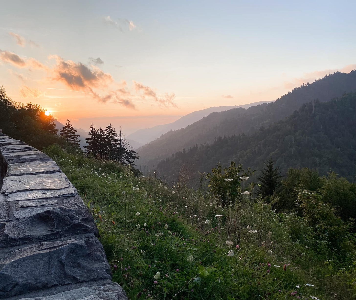 May be an image of mountain, nature and twilight