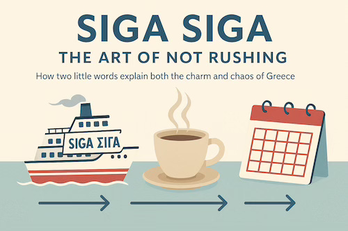 Siga Siga: The Art of Not Rushing