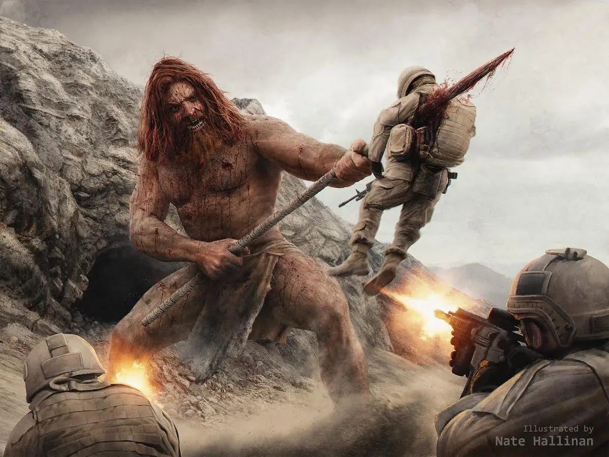 Giant of Kandahar | Cryptid Wiki | Fandom Giant of Kandahar | Cryptid Wiki | Fandom