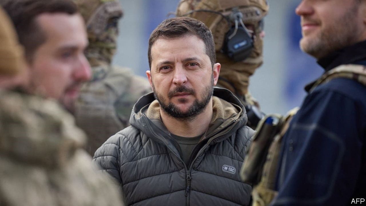 An interview with Volodymyr Zelensky, president of Ukraine