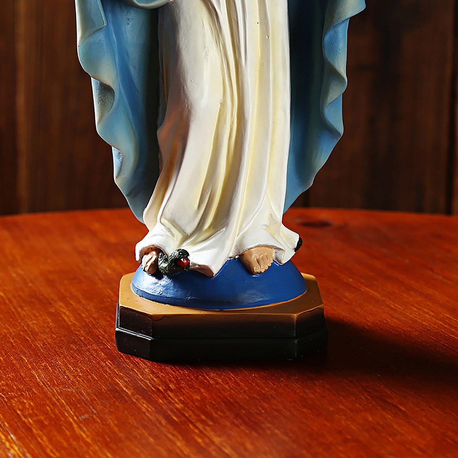 Virgin Mary Statue 8.8 Our Lady Of Grace Sculpture Virgin Mary Blessed –  acacuss