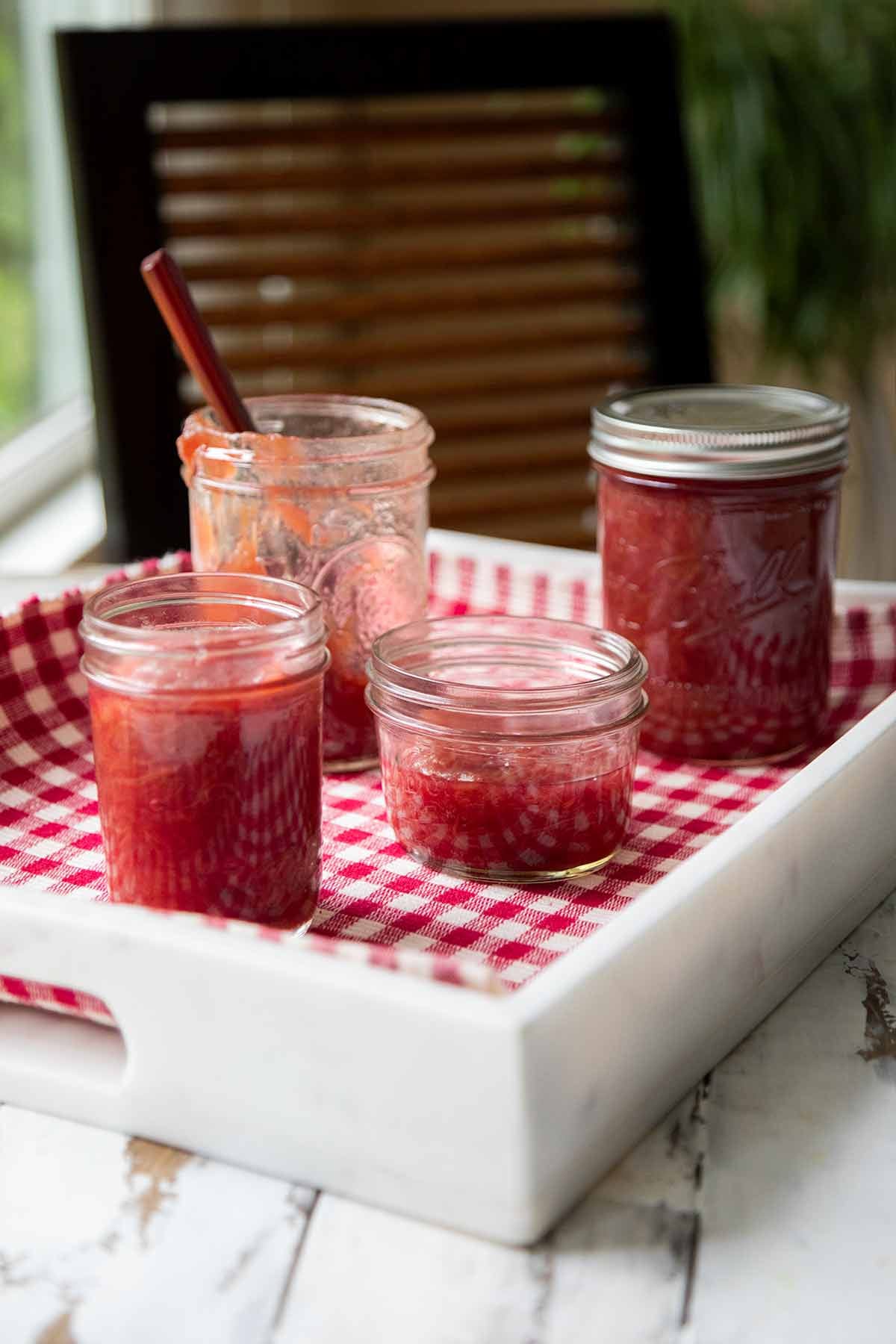 Easy Rhubarb Jam