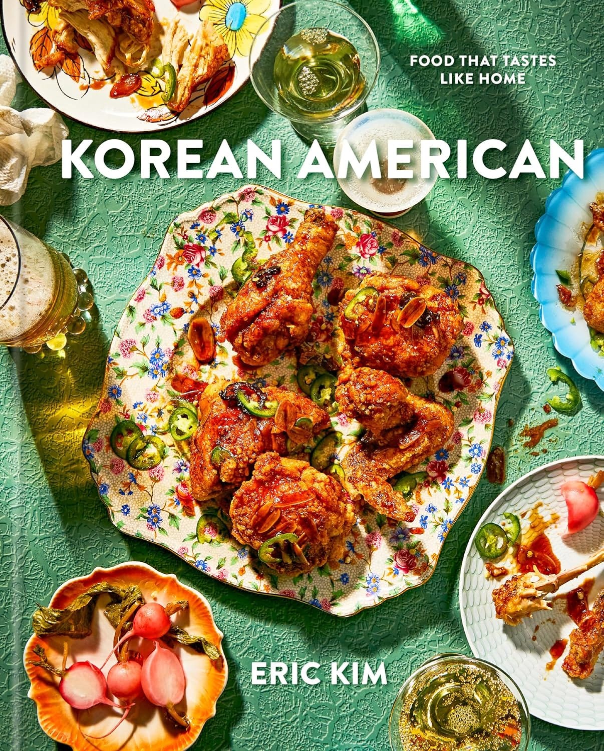 The cover of the cookbook Korean America by Eric Kim