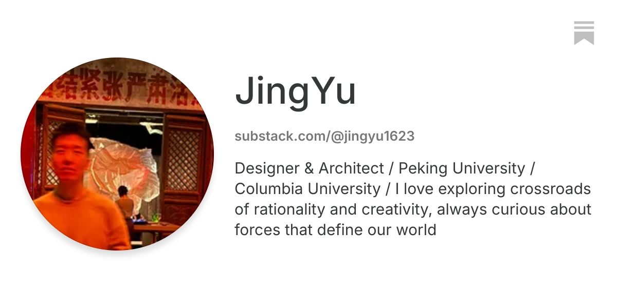 JingYu | Substack