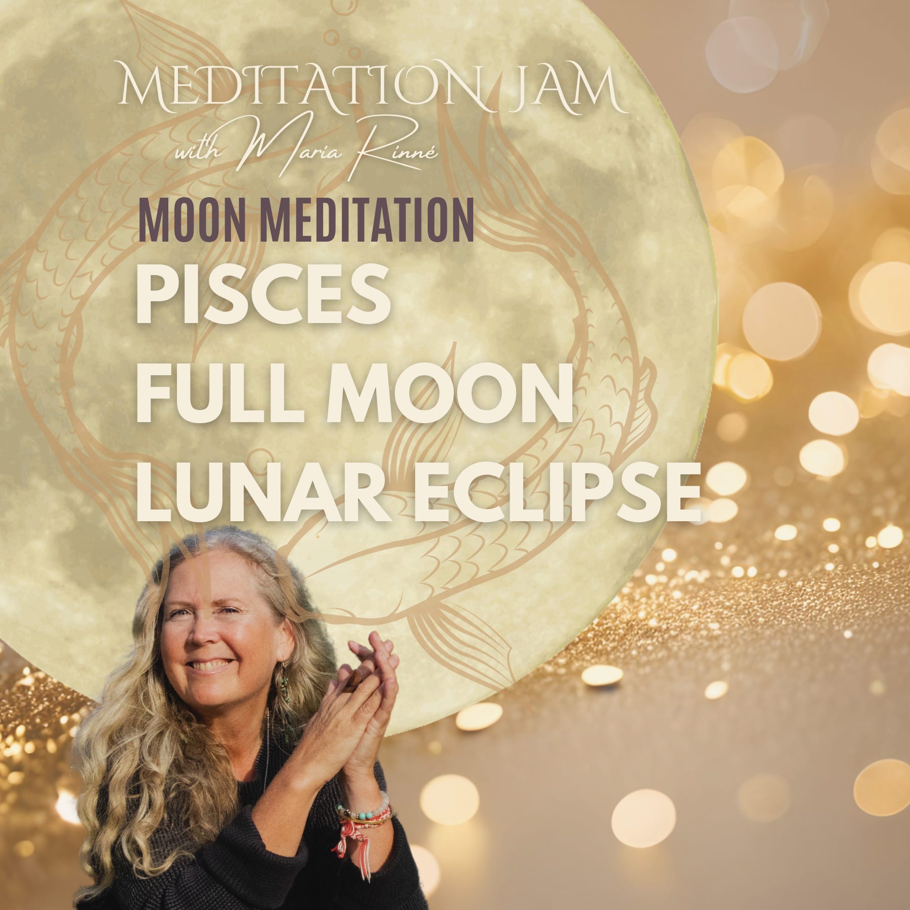 Shadow-work with a Pisces Blood Full Moon Lunar Eclipse Energy Meditation
