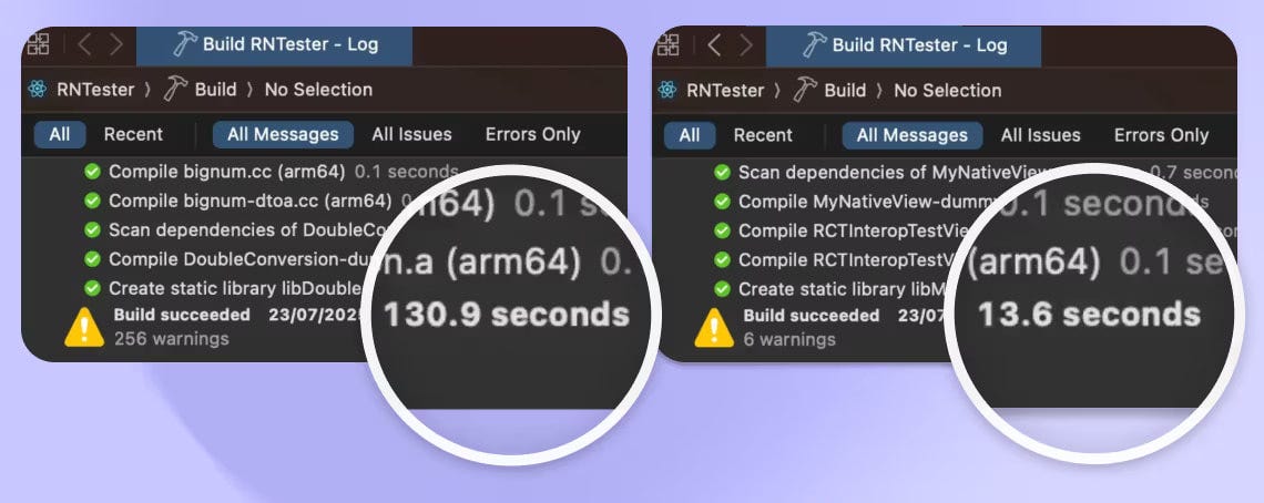Precompiled React Native for iOS: Faster builds are coming in 0.81