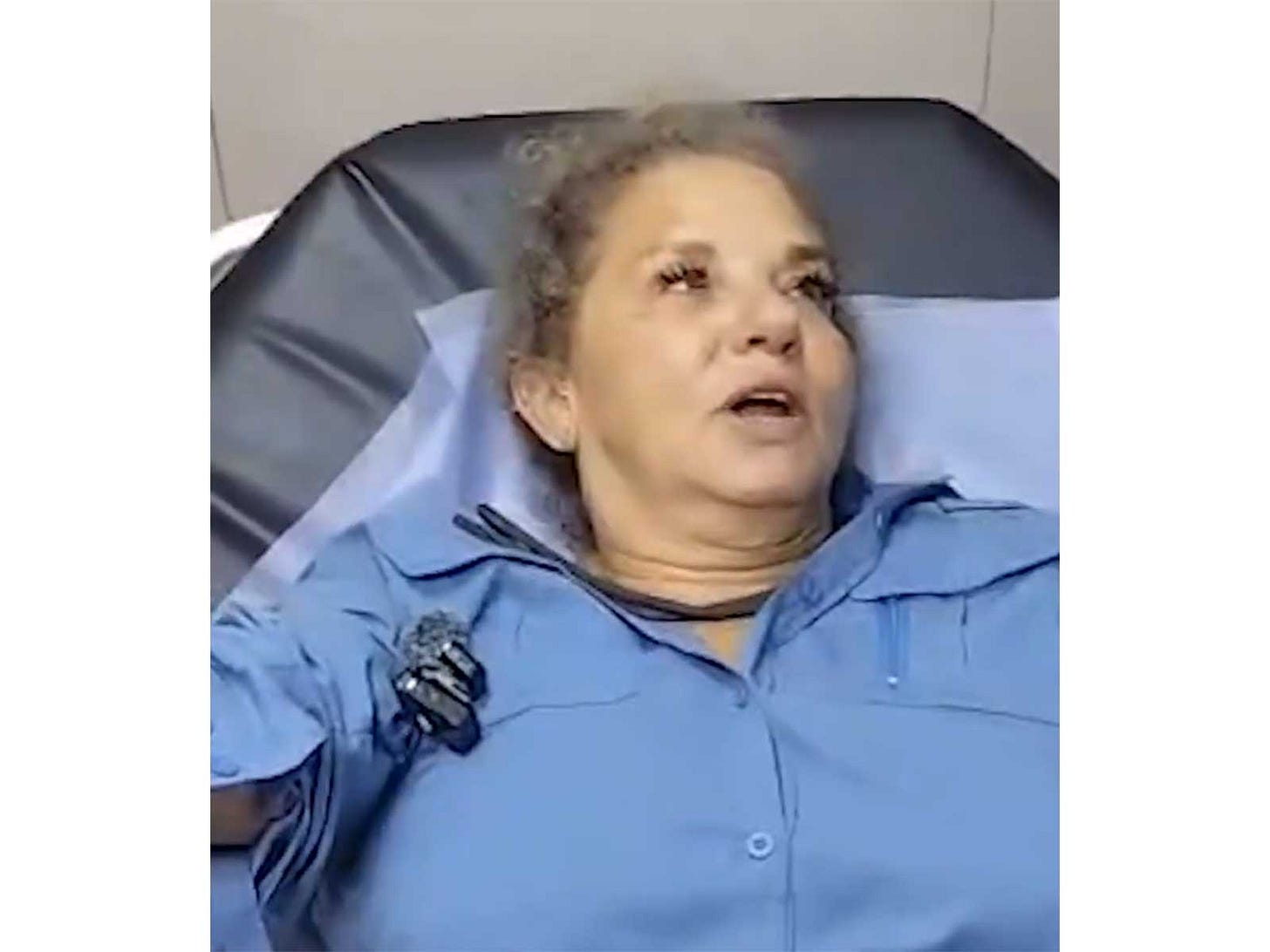 Trump "disturbed" after report of attack on US Photojournalist Heidi Levine by Israeli settlers in West Bank Heidi Levine speaks to CPJ representative from her hospital bed (Photo/@pressfreedom)