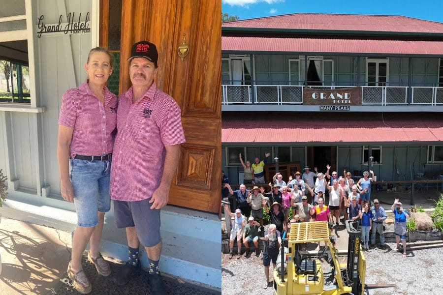 Outback legends: We built our own Grand Hotel