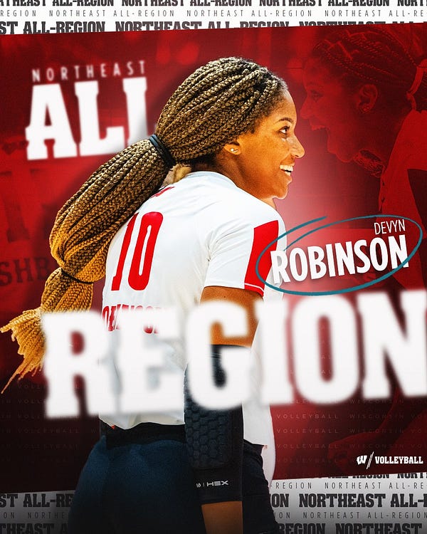 Devyn Robinson - AVCA Northeast All-Region