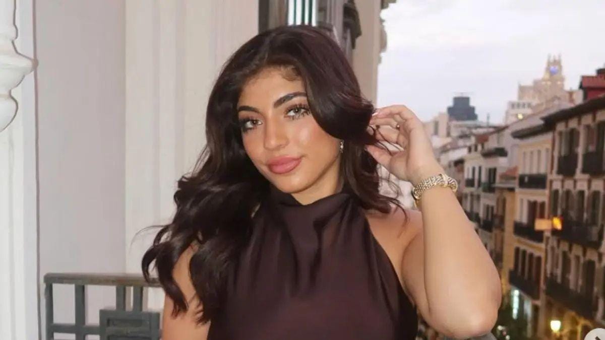 Photo of Milania Giudice appeared virtually in court on July 14.