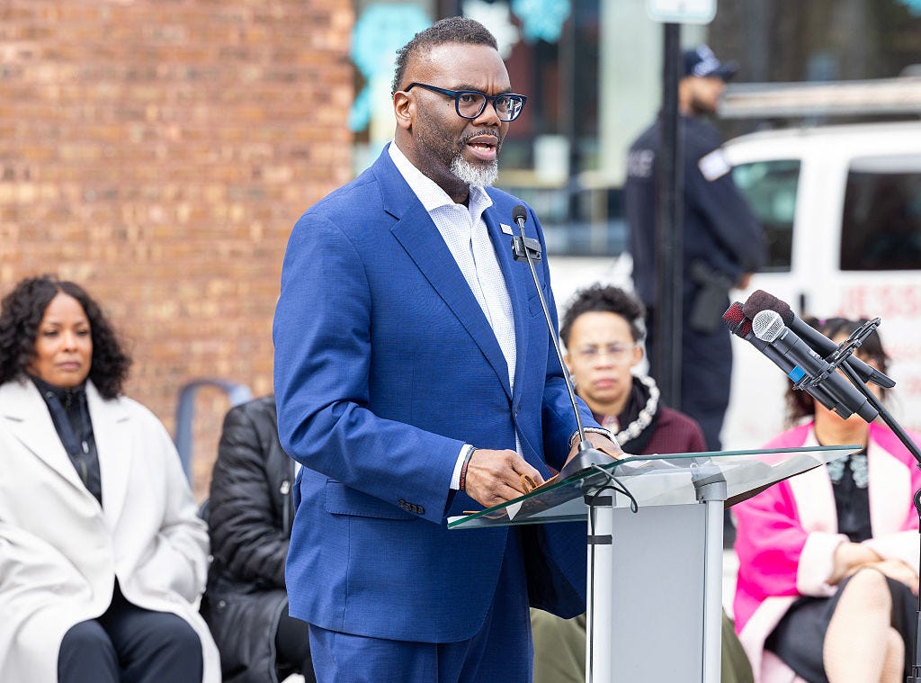 Trump's DOJ Thinks Chicago Mayor Brandon Johnson Hired Too Many Black People, So It Launched An Investigation
