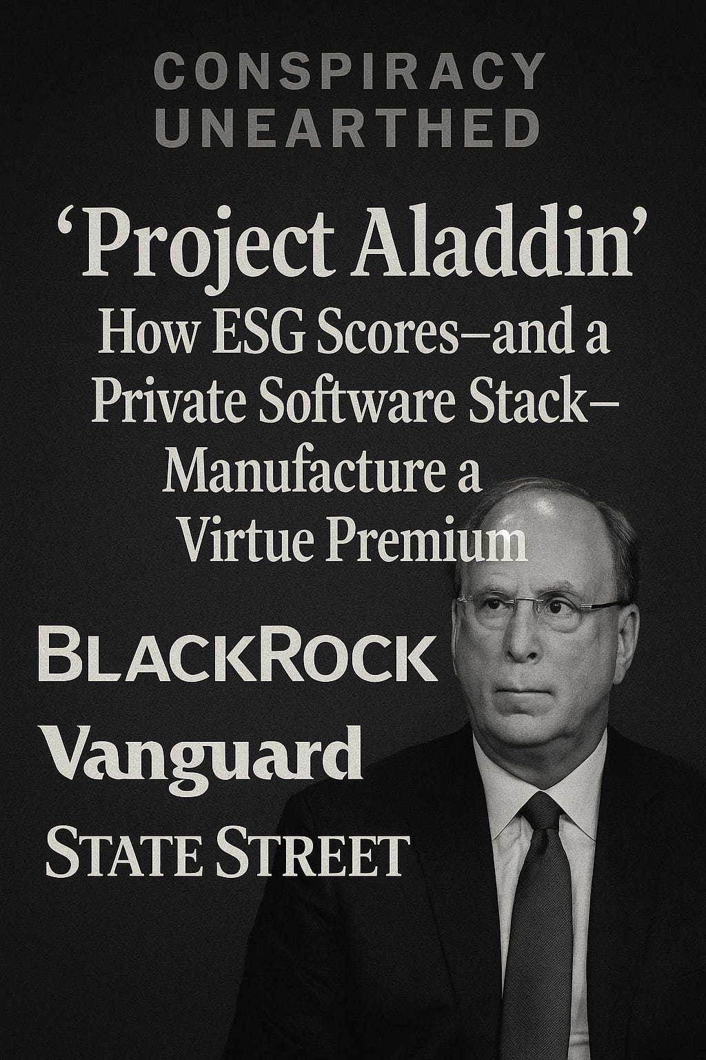 “Project Aladdin”: How ESG Scores—and a Private Software Stack ...