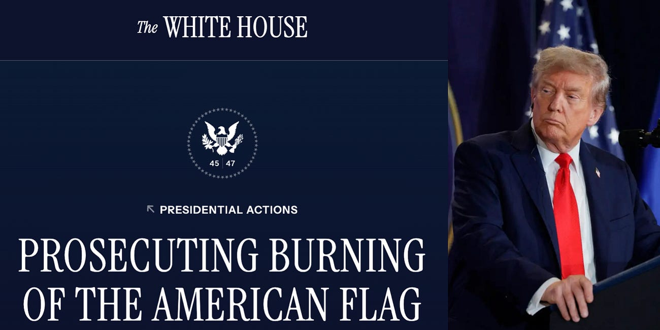 Flag, flammer og frihed – Trumps smukkeste og på forhånd tabte højesteretssag