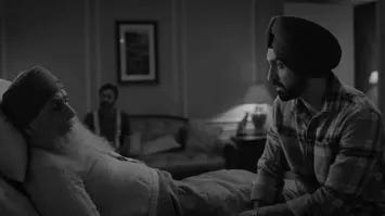 A still from Mai Vaapas Aaunga showcasing Naseeruddin Shah and Diljit Dosanjh A still from Mai Vaapas Aaunga showcasing Naseeruddin Shah and Diljit Dosanjh