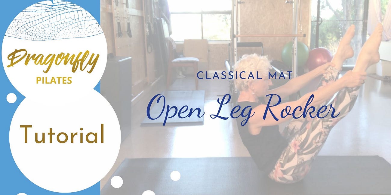 Pilates Exercise Dive: Open Leg Rocker