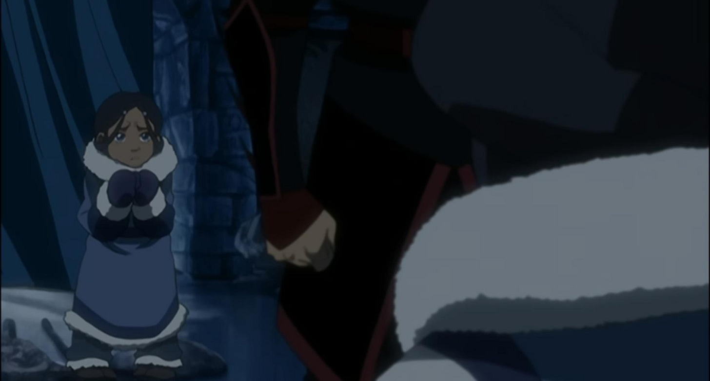 Do you guys think that Katara saw her mom's dead body? Do you think that Hakoda didn't let Sokka see their mother like that? : r/TheLastAirbender Do you guys think that Katara saw her mom's dead body? Do you think that Hakoda didn't let Sokka see their mother like that? : r/TheLastAirbender