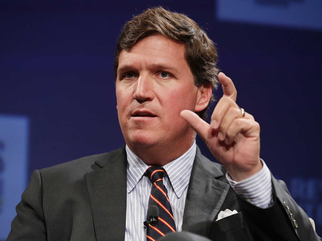 Fresh Scrutiny For Fox's Tucker Carlson After Writer's Bigoted Posts : NPR