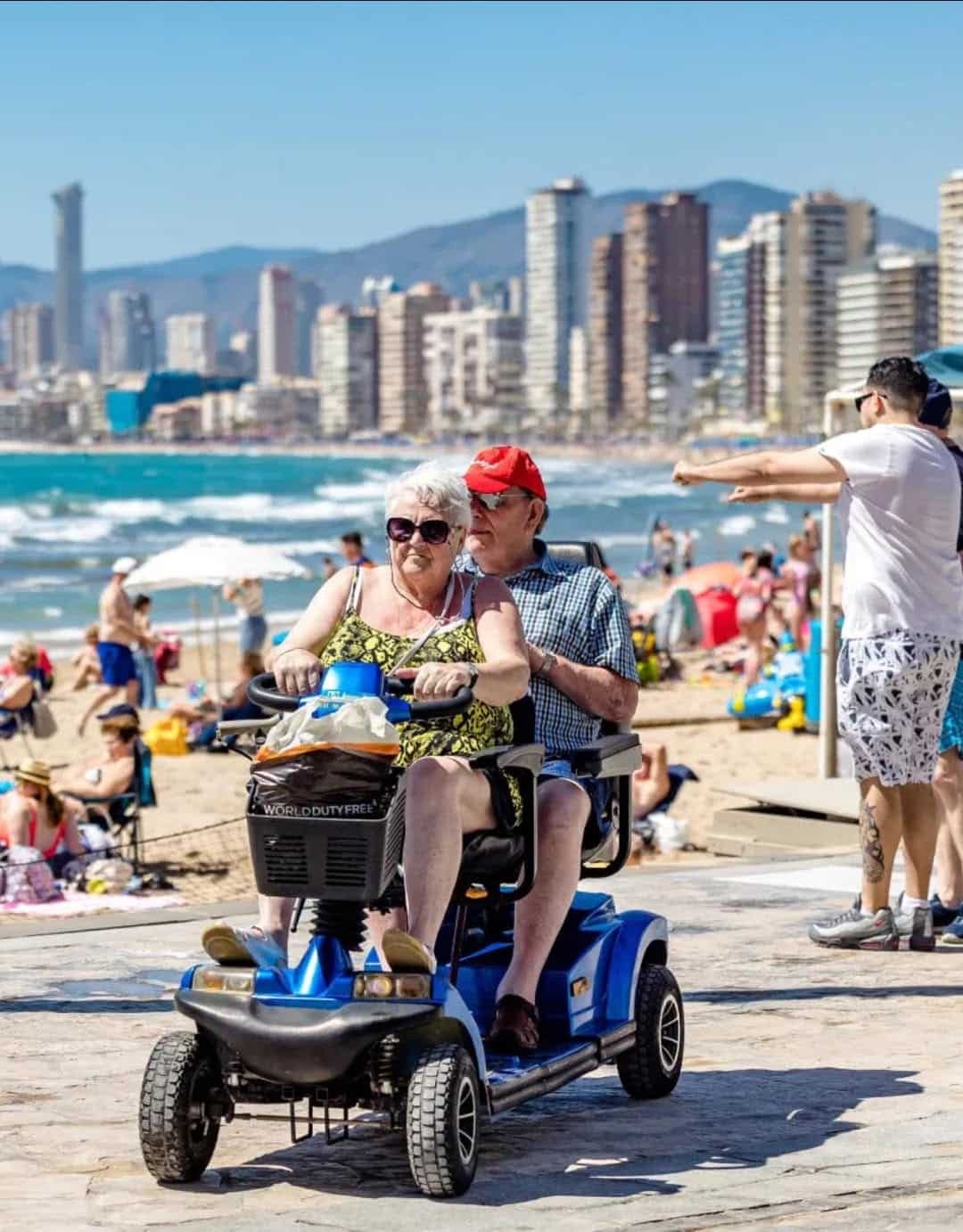 May be an image of one or more people, segway and scooter