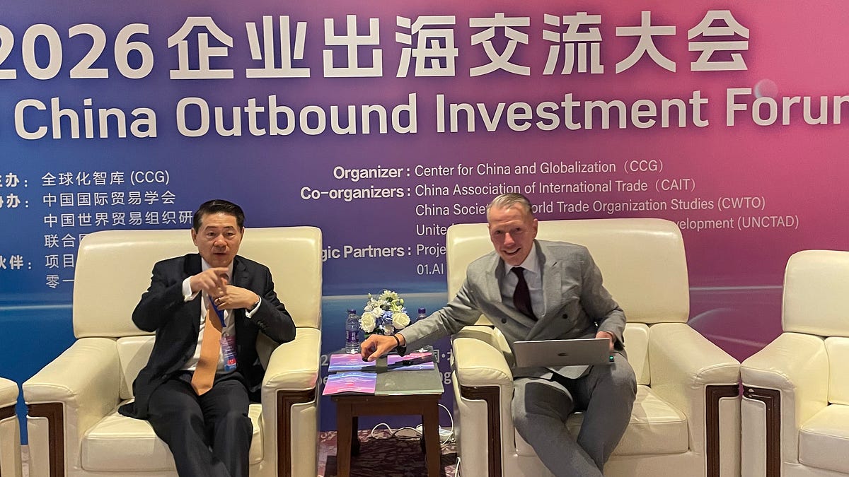 Henry Huiyao Wang und René Ruschmeier