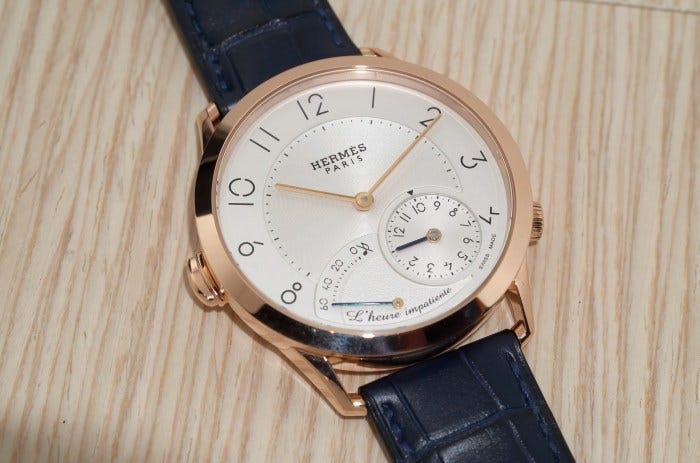 Slim d'Hermès L'Heure Impatiente Slim d'Hermès L'Heure Impatiente
