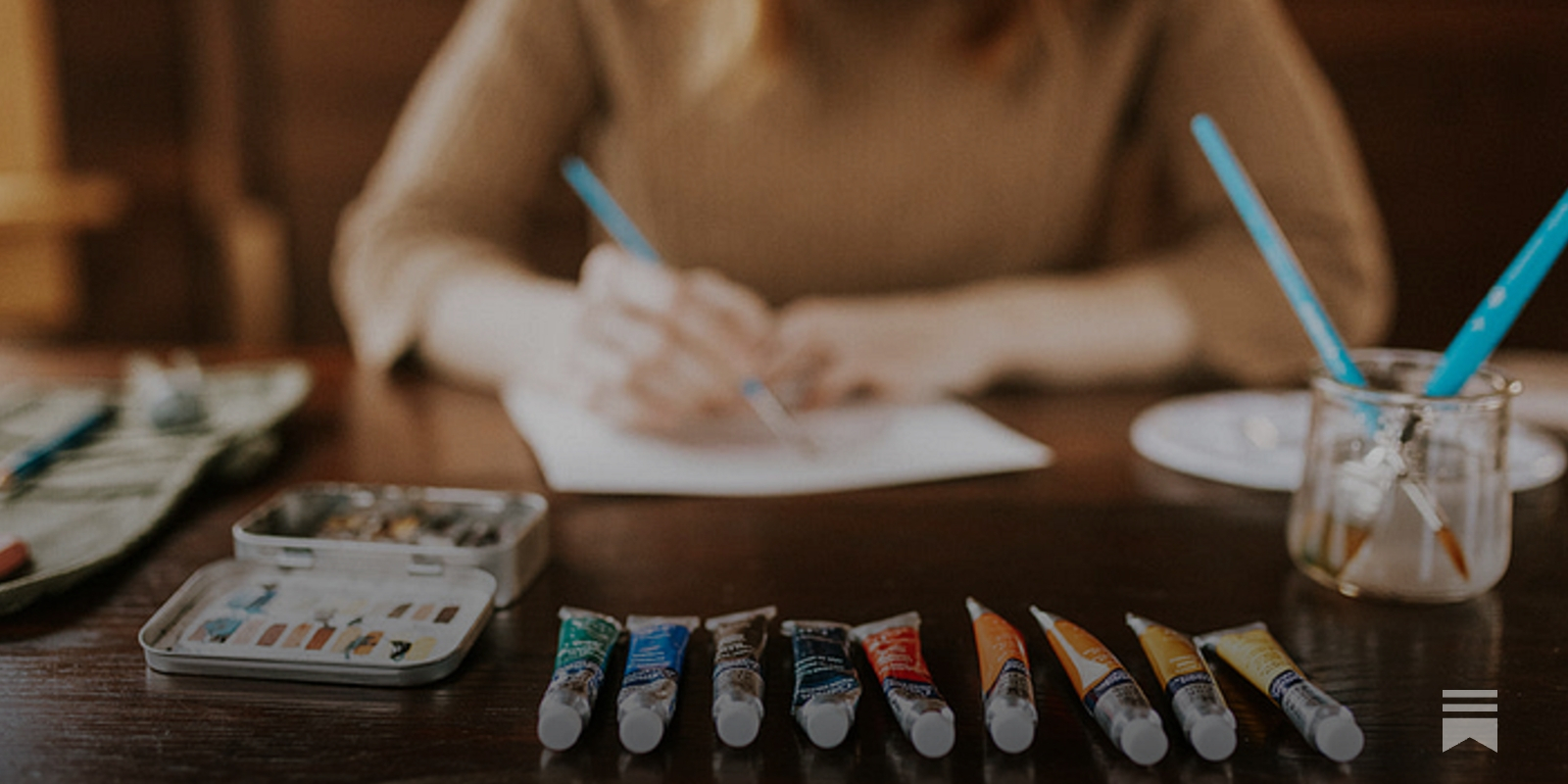 Major Brushes Watercolour Block Tin Set Of 24 Colours By Major Brushes - View #2