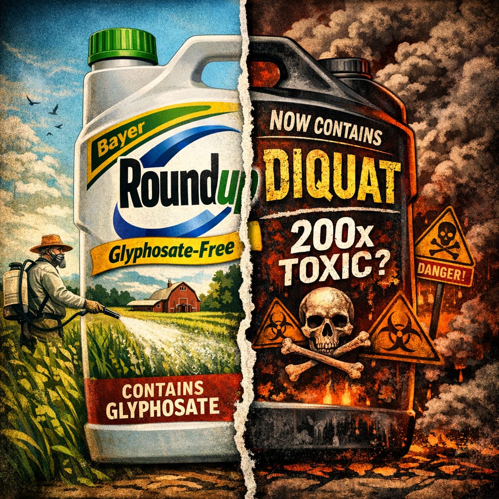 🚨 “GLYPHOSATE-FREE”… OR JUST A NEW POISON? - The Fringe Feed