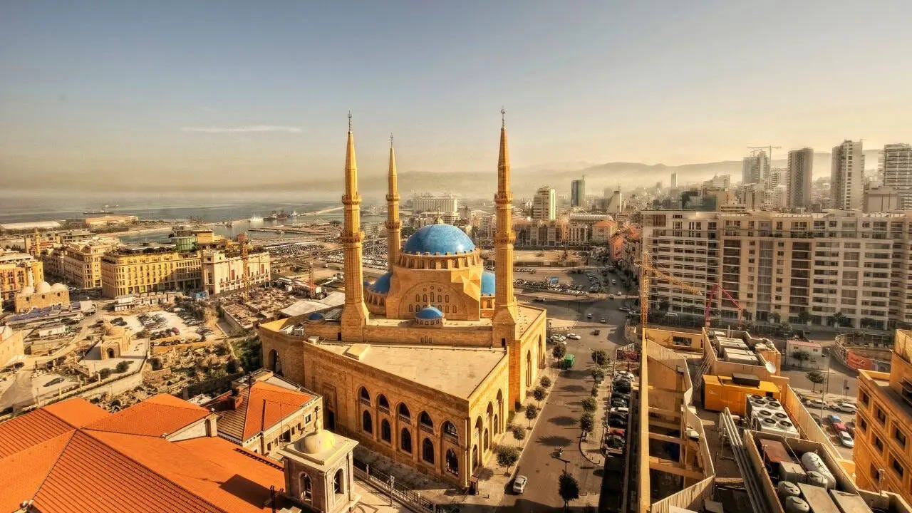 Downtown Beirut and the Mohammad Al-Amin Mosque. (Photo: iStock)