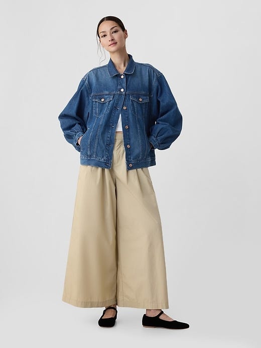 Image number 3 showing, Gap &#215 DÔEN Oversized Icon Denim Jacket