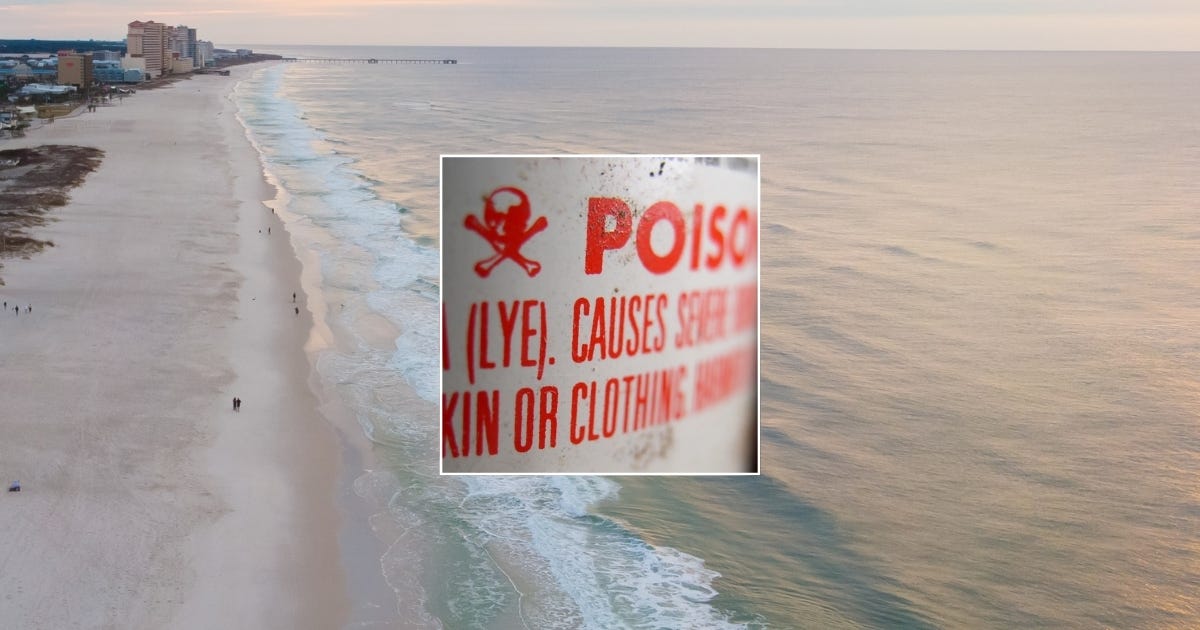 They Dumped 17,000 Gallons of Toxic Lye Into the Ocean for “Climate Change” — Yes, Really