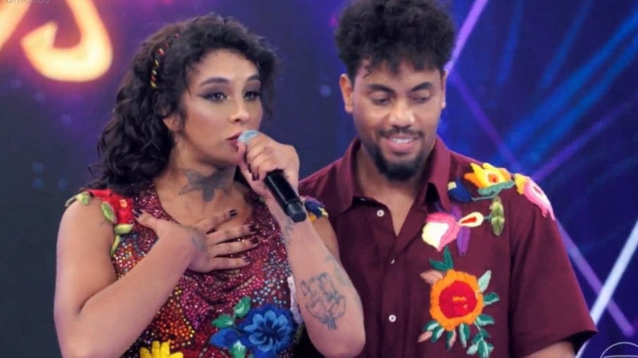 Lina emociona web com fala no Dança dos Famosos: 'Tratada como mulher'