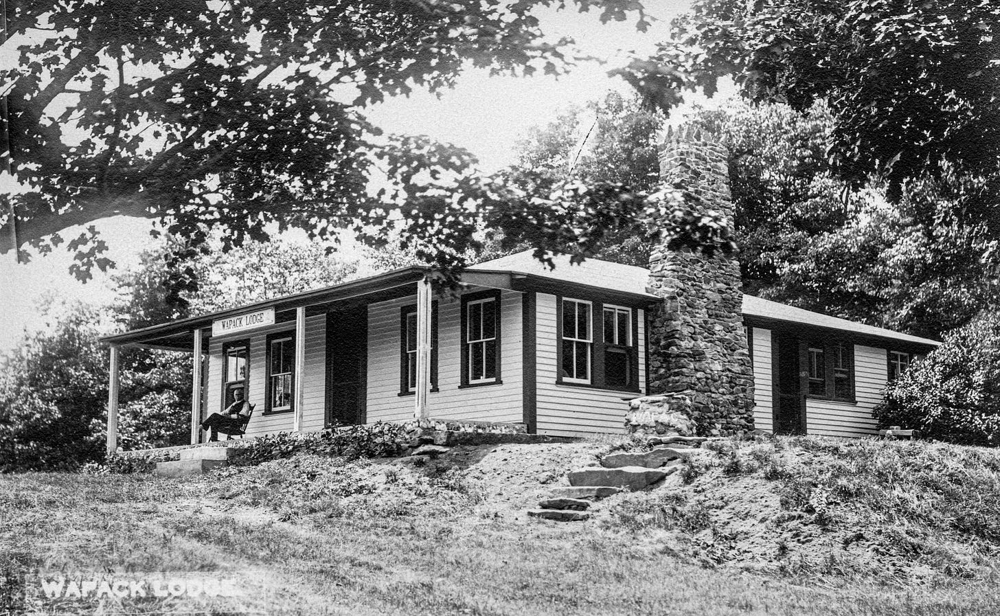 Wapack Lodge postcard