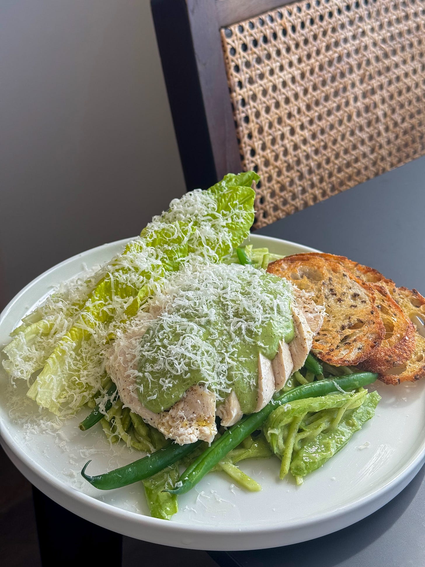 Recipe: A Spring Chicken Salad with Green Goddess Dressing Recipe: A Spring Chicken Salad with Green Goddess Dressing