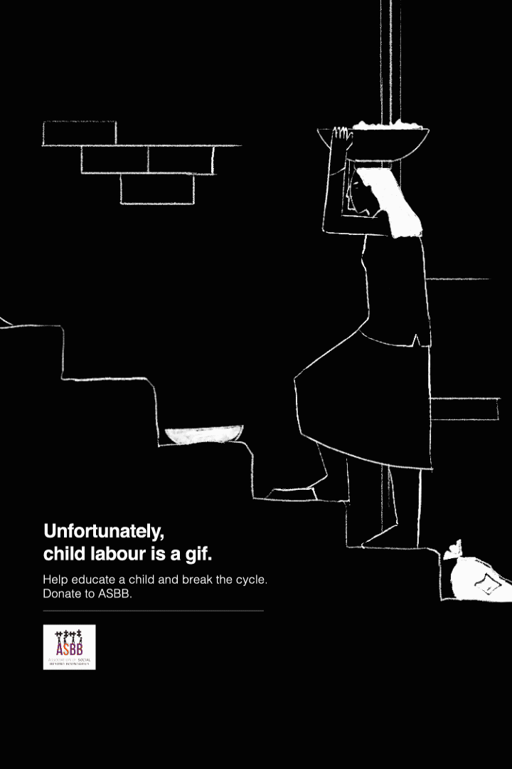 Child Labour is a Gif in this Powerful Campaign from BBH India | LBBOnline