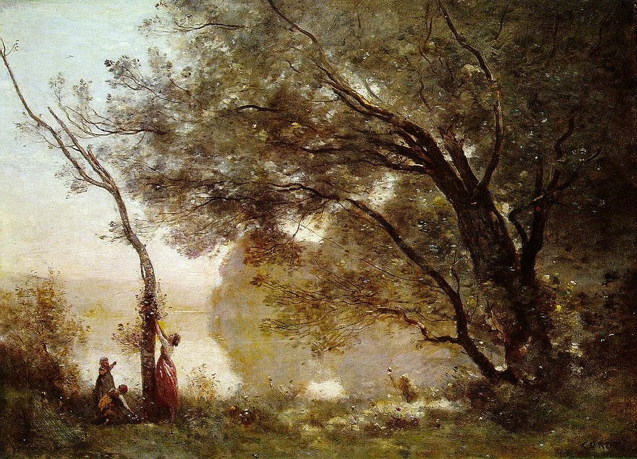 Corot Souvenir de Mortefontaine Corot Souvenir de Mortefontaine