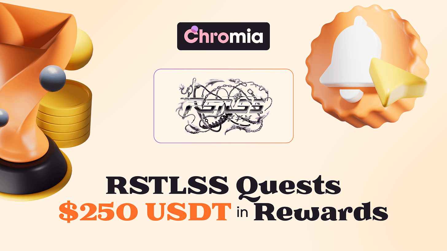 Join in on Quests and Learn to Earns to be into win some exciting prizes including RSTLSS 'MareBear Eggs!