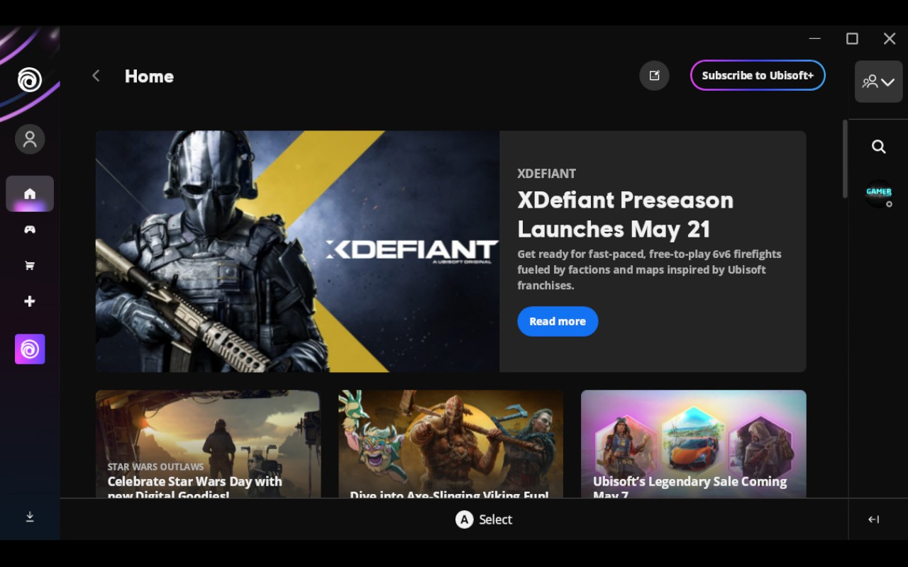 Ubisoft Connect Home