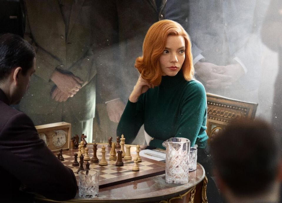 The Queen's Gambit receives worldwide praise as it hits no. 1 in 27  countries | chess24.com